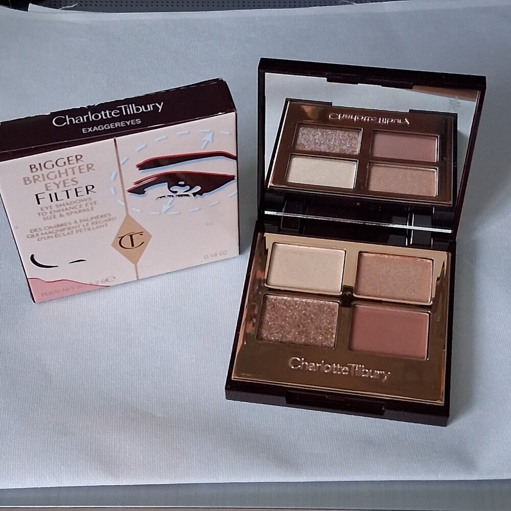 CHARLOTTE TIBURY LUXURY BIGGER BRIGHTER EYES EYESHADOW PALETTE NIB